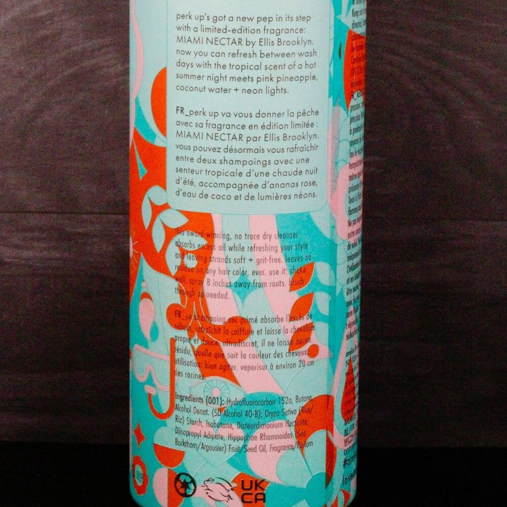 Amika x Ellis Brookyln Miami Nectar Perk Up Dry Shampoo 5.3 fl.oz - Picture 4 of 9